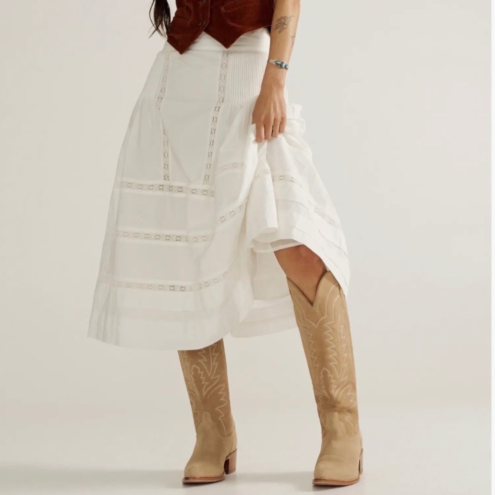 Tecovas The Abby Driftwood Suede Tall Western Cowgirl Boots NWOB 8B Classic - Picture 10 of 10